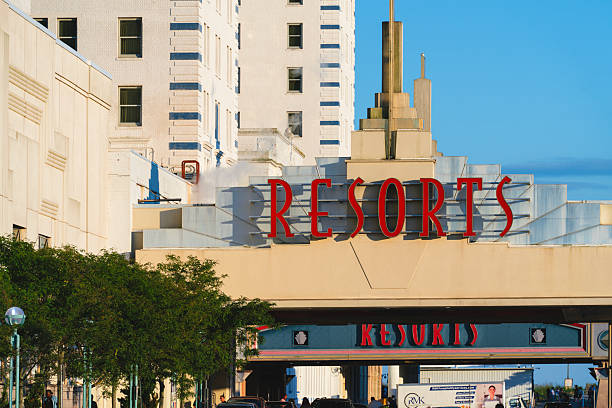 Atlantic City, NJ - Aug 25, 2025: Resorts Casino Hotel is Atlantic City's first legal casino outside Nevada, opened in 1978. Now operated by Mohegan Gaming & Entertainment