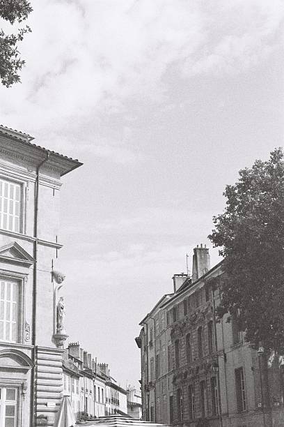 istock Eternal Aix: Black and White Elegance of Provence 2247049350