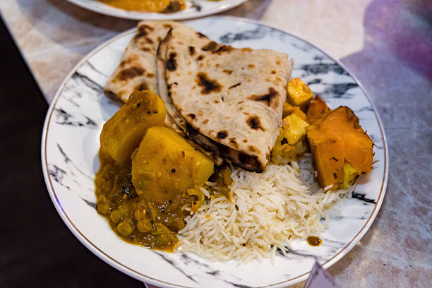 istock Authentic Indian food and snacks close up 2247060883