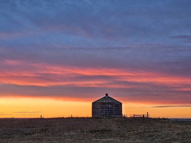 istock Amazing prairie sunrise in southern Alberta, Canada. 2247064810