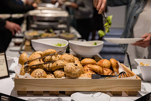 istock Assorted continental food and snacks close up 2247065195