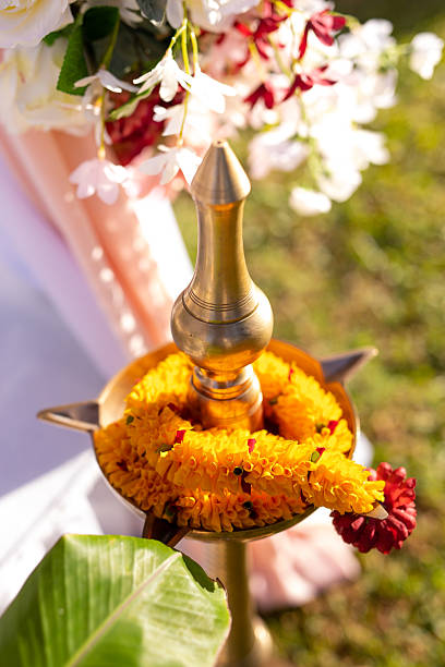 istock Indian traditional wedding ceremony ritual items close up 2247065505