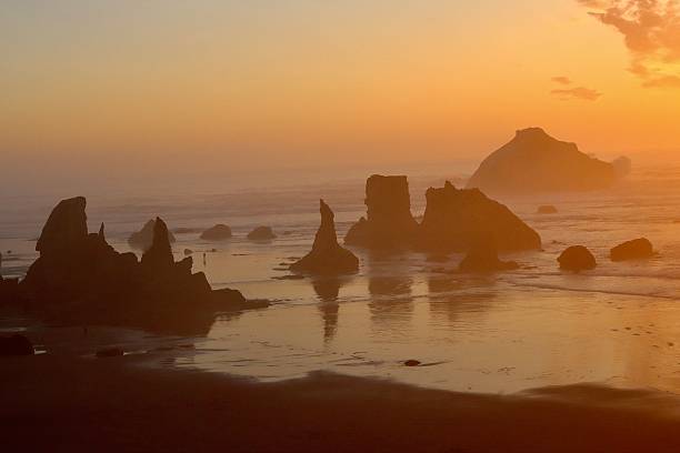 istock Bandon, Oregon Beach At Sunset 2247066988