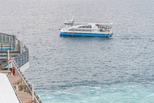 January 20 2025 - Great Stirrup Cay Bahamas - Cruise Line Tender boat for taking passenger to port