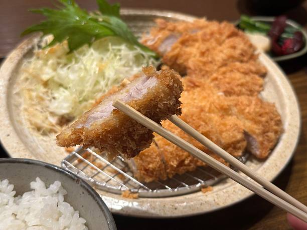 Japanese Fried Oyster and Tonkatsu