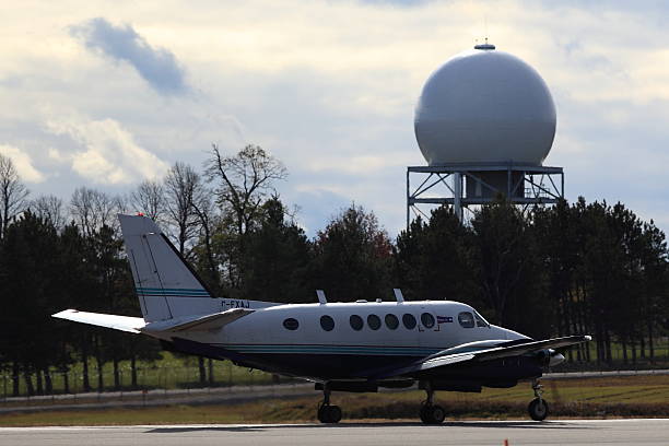 Ottawa Canada - November 9, 2014: Beechcraft A100 C-FXAJ at YOW International Airport