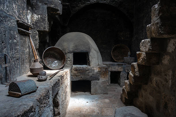 istock Ancient Kitchens at Santa Catalina Monastery in Arequipa, Peru 2247076597