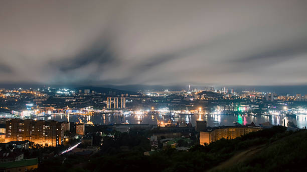istock Vladivostok city at night 2247083975