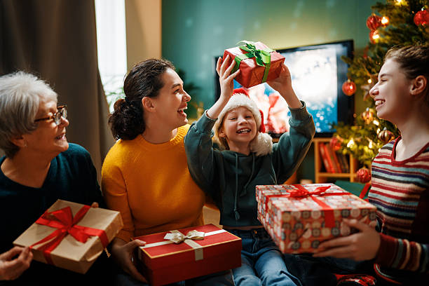 istock family celebrating Christmas 2247085067