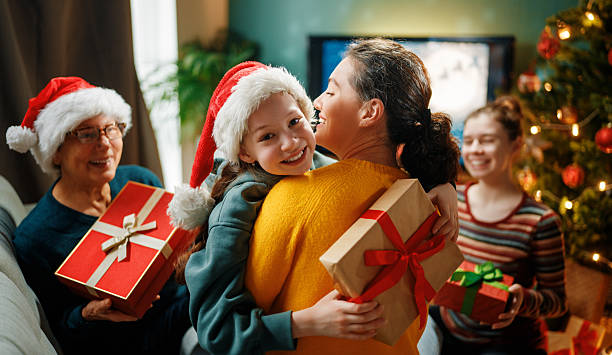 istock family celebrating Christmas 2247085097