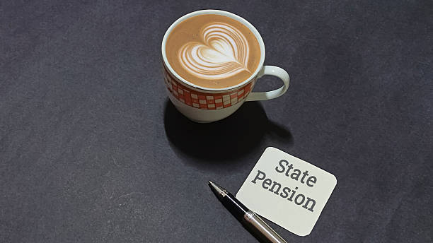 istock Relax with a latte while planning your retirement, state pension concept, investment strategy, savings plan, financial security, future income 2247086405