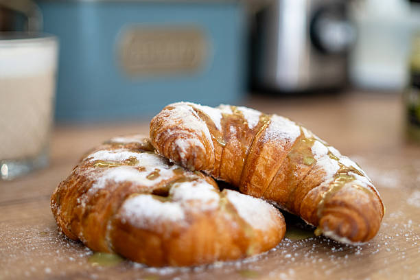 Flaky Homemade Pistachio Croissant