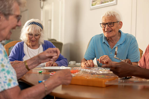 istock Arts and Crafts with Other Patients 2247092169