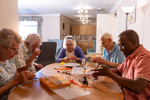 istock Seniors Enjoying Arts and Crafts 2247092335