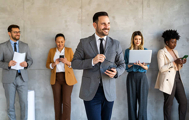 istock Professional in office environment, highlighting teamwork, collaboration, leadership, and innovation 2247093938
