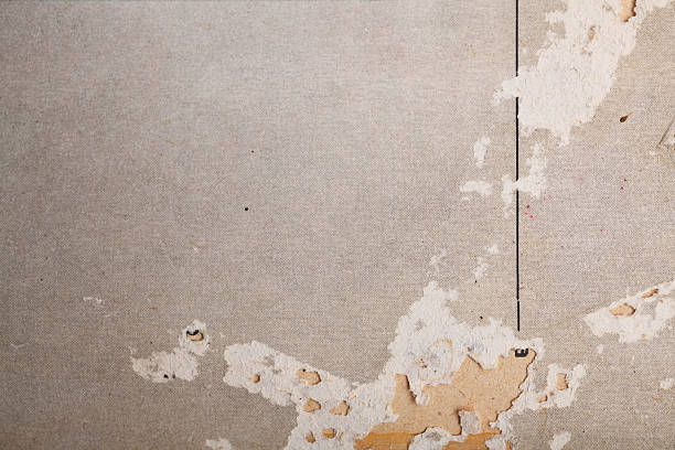 Textured cardboard background with subtle color gradient and scratches.