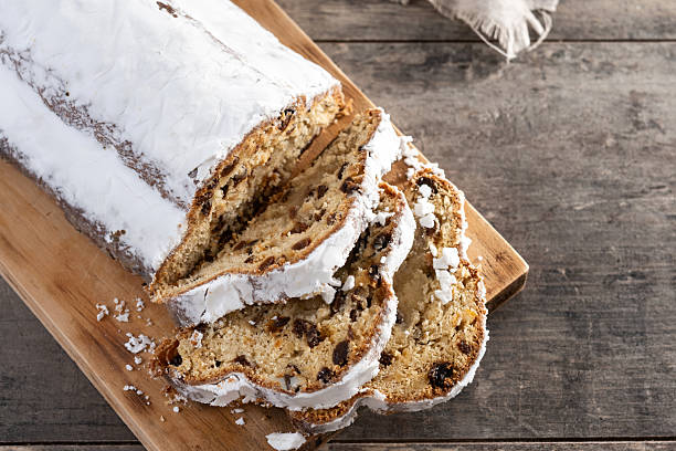 istock Traditional Christmas Stollen with Raisins 2247098200