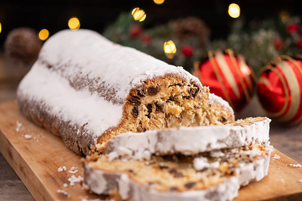 istock Traditional Christmas Stollen with Raisins 2247098228