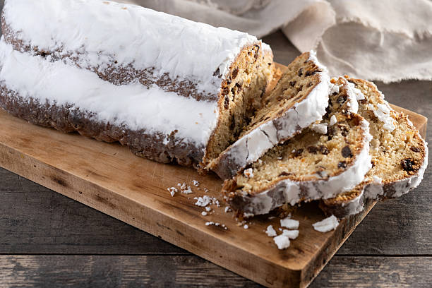 istock Traditional Christmas Stollen with Raisins 2247098233