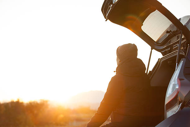 istock Morning Sunrise from the Car Trunk 2247102822