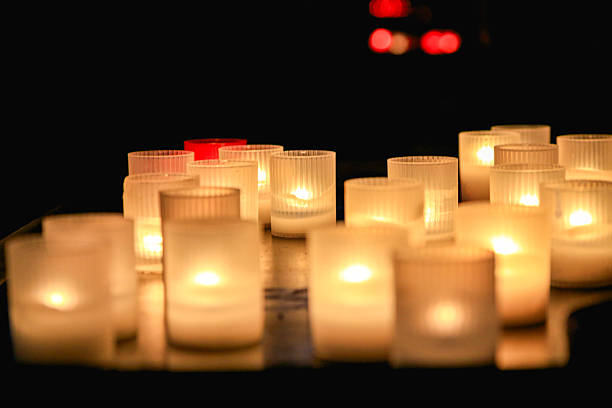 istock Church candles close-up. 2247105530