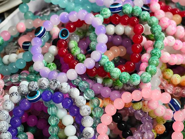 Multi Semi Precious Stone Necklace.Colorful Necklace.