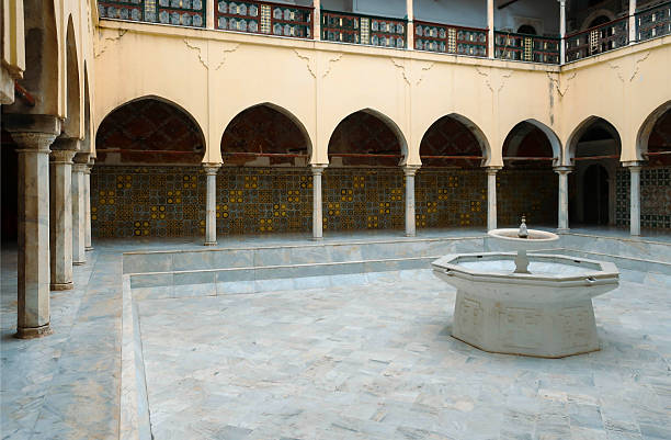 Ahl Fas Mosque. The street view in Royal Palace. Rabat, Morocco. (Ahl-Fez-Moschee-Platz)