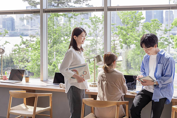 istock Group of Asian people working in coworking space 2247108102
