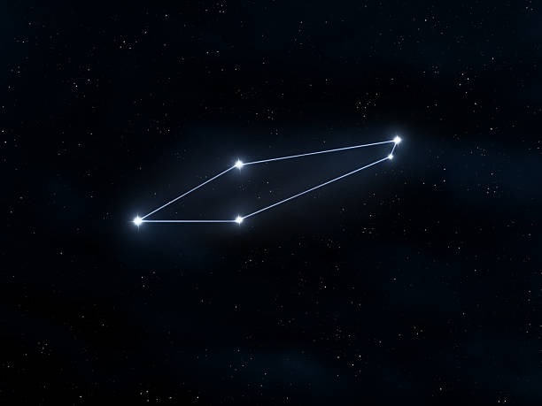istock Chamaeleon constellation in the night sky. Astrological image. 2247111720