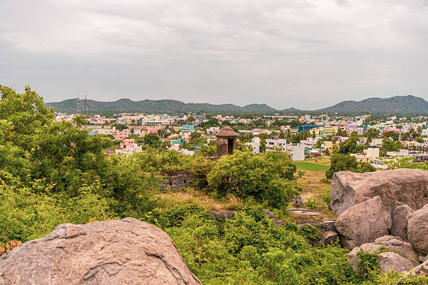 istock A mountain range with a city in the distance 2247116501