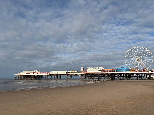 istock View along the beach at Blackpool to the Central Pier 2247120370