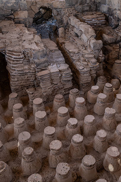 istock Just admiring the geometric artistry of the *hypocaust* system. 2247126450