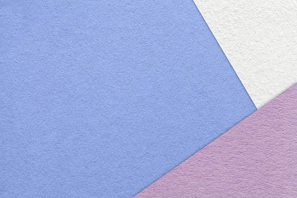 istock Abstract pastel blue, white, violet paper background with copy space. Template for presentation, banner, card design 2247128432