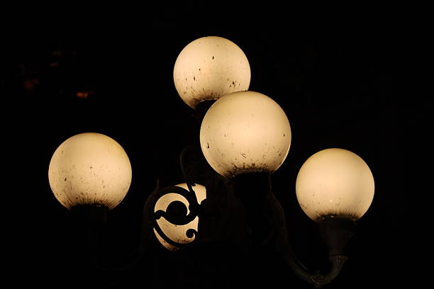 istock Traditional street light at night 2247139668