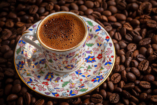 istock Traditional delicious Turkish coffee or Greek Coffee 2247146971