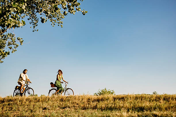 istock Couple on the bike 2247148007