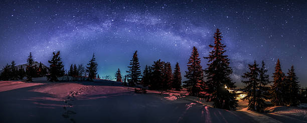 istock the Milky Way above the mountain hut below Chleb 2247148141