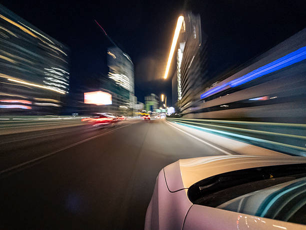 istock Driving at night in Mexico City South Elevated Highway 2247160959