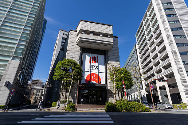 Tokyo, Japan - November 4, 2025 : Tokyo Stock Exchange building in Tokyo, Japan.