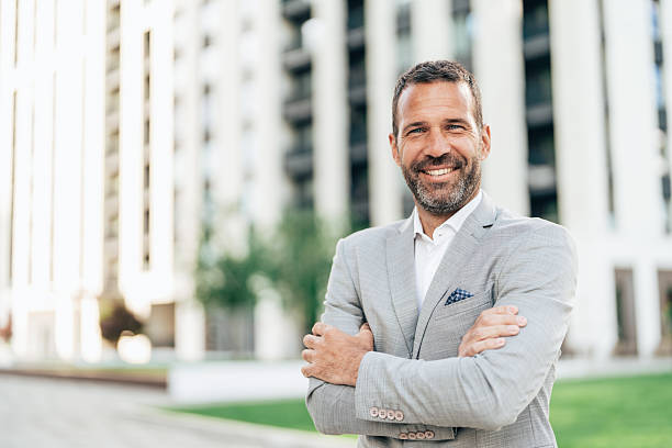 istock Cheerful businessman outdoor 2247170474