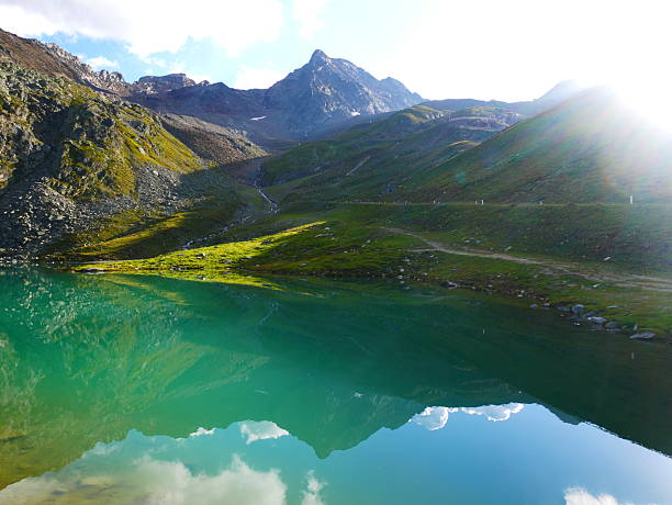 istock View on a Weissee lake in Kaunertal valley on a summer evening 2247182493