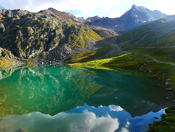 istock View on a Weissee lake in Kaunertal valley on a summer evening 2247183042