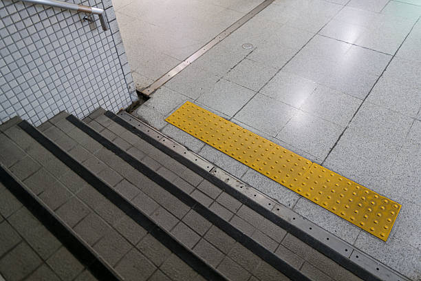 istock Safety Tactile Tiles and Textured Floor 2247184135