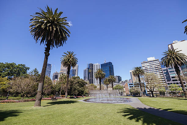 istock Parliament Gardens in Melbourne Australia 2247195012