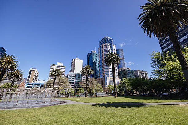 istock Parliament Gardens in Melbourne Australia 2247195013