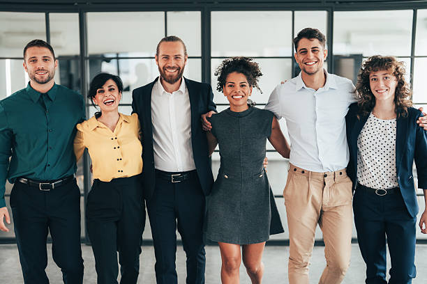 istock Happy coworkers sharing a moment of joy 2247200466