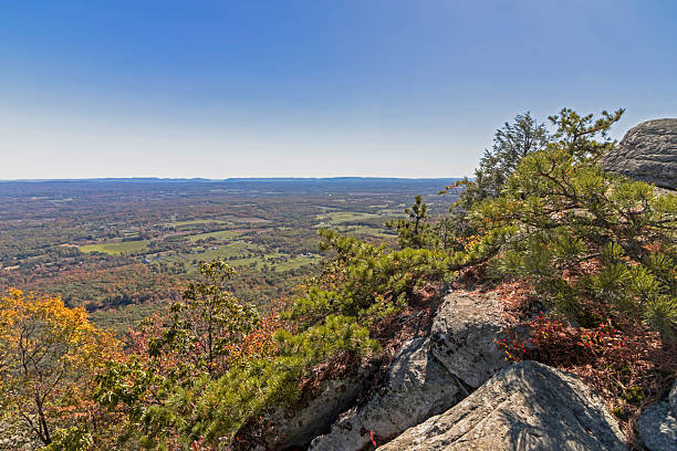istock Minnewaska State Park NY overlook via Millbrook Mountain carriage road on a bright fall afternoon 2247202261