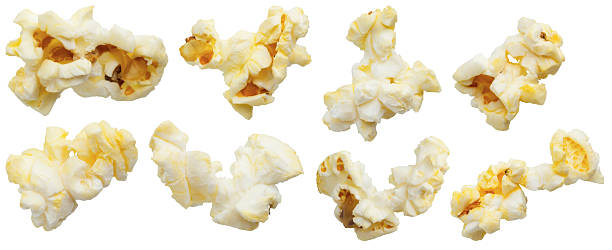 istock Tasty popcorn close up set isolated on white background 2247202668