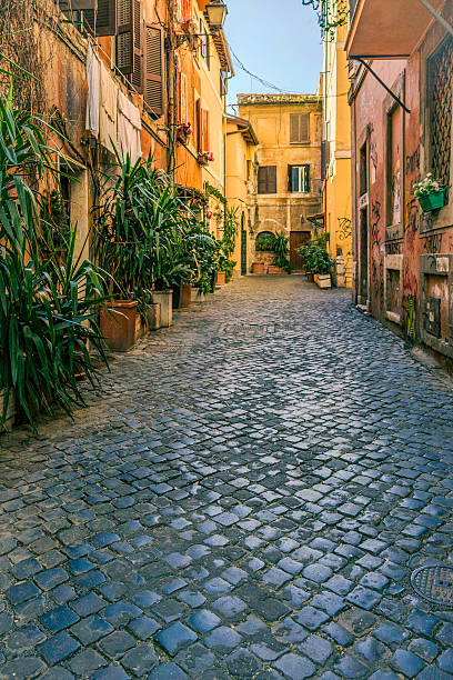 istock view of alley in trastevere 2247202769