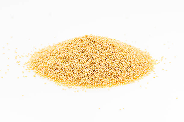 istock Pile of scattered amaranth seeds - Amaranthus 2247203414